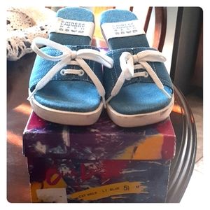 Denim Sandal sz 5.5